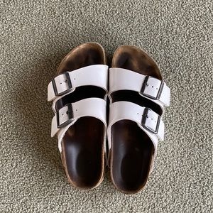 White Birkenstocks